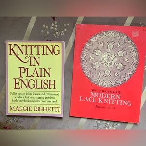 2 Knitting Books